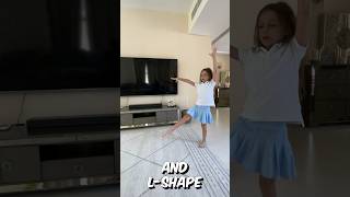 Learn how to do cartwheel in gymnastics Mia is giving step by step tutorial how to start doing it [upl. by Analra]