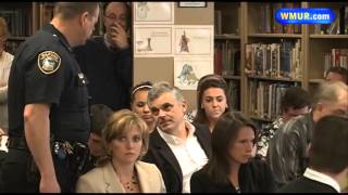 Raw video Man arrested at Gilford school board meeting [upl. by Ruenhcs581]