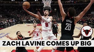 Bulls Make it 3 Wins in a row in NailBiting W over Rockets [upl. by Ot]