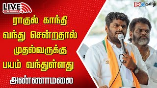 🔴LIVE  Annamalai Press Meet in Coimbatore  NDA Alliance  BJP  2024 Election  IBC  Covai [upl. by Schreib]