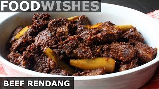 Beef Rendang  Spicy quotDryquot Curry Beef  Food Wishes [upl. by Pierette211]