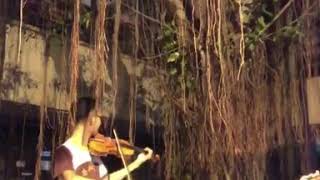 Seram Cover violin lagu Pulangkan  mishaOmar Ost Pontianak harum sundal Malam [upl. by Emelun235]