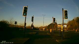 Elswick Driving Test route 161221 [upl. by Landing144]