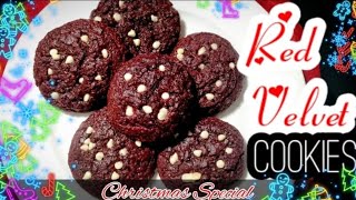 Red Velvet Cookies  How Tasty Channel [upl. by Niotna315]