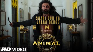 Saari Duniya Jalaa Denge Remix DJ Chetas RanbirRashmikaAnilBobbySandeepB PraakJaani [upl. by Yendic]