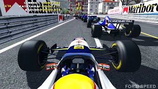 F1 1995  Pierluigi Martini Onboard  Monte Carlo Monaco  Minardi Ford  F1 Challenge 99 02  HD [upl. by Soni]