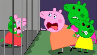 Zombie Apocalypse Zombies Appear At The Maternity Hospital🧟‍♀️  Peppa Pig Funny Animation [upl. by Anali]