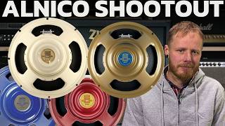 Celestion AlNiCo Shootout Which reigns supreme [upl. by Ib]