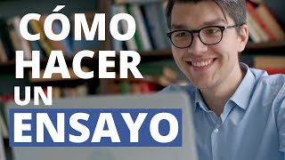 👨‍🏫¿Cómo Hacer un Ensayo Para Estudiantes FÁCIL y con Ejemplo✔️✍🏻 [upl. by Evoy762]