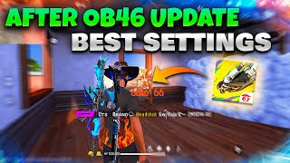 Free Fire OB46 Update Best Settings Sensitivity  Easy 97 Headshot Rate 🔥 [upl. by Borman619]