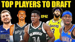 NBA Fantasy Basketball Top Players to Draft 20242025 [upl. by Encrata897]