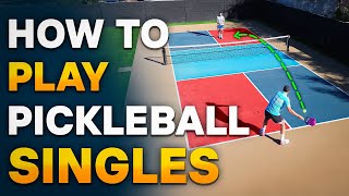 Pickleball SINGLES Rules Breakdown [upl. by Potash129]