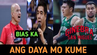 COACH YENG GUIAO PUMALAG SA TRADE NG GINEBRA AT TERAFIRMA HOLT GINEBRA NA [upl. by Samid]