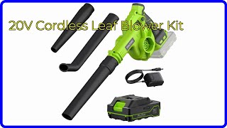 REVIEW 2024 20V Cordless Leaf Blower Kit ESSENTIAL details [upl. by Mellen324]