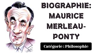 Biographie Maurice MerleauPonty philosophie [upl. by Ennylyak]