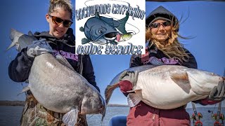 Wheeler lake catfishing with Backwoods catfishing guide service [upl. by Newcomer131]