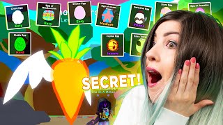 EGG HUNT and SECRET PET in ROBLOX Bubble Gum Simulator [upl. by Airdnas]