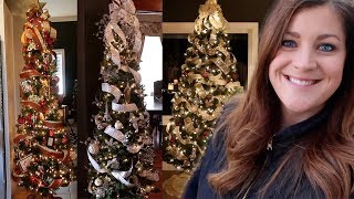 Decorating lots of Christmas trees 🎄😁 Garden Answer [upl. by Arikaahs]