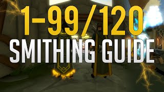 Runescape 3  199120 Smithing guide 2020 [upl. by Hemphill281]