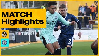 Match Highlights  Newport County v Stockport County [upl. by Davies]