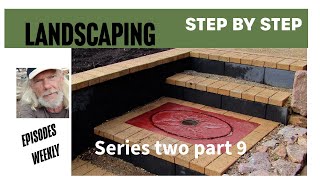 Diy How to Build A Retaining WallNatural Stone with Paved Steps [upl. by Sirovaj807]