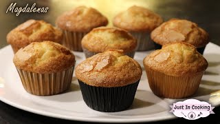 Recette des Madeleines Espagnoles ou Magdalenas [upl. by Selin913]