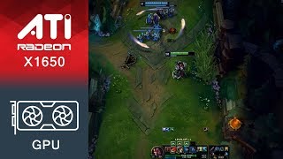 League Of Legends Gameplay ATI Radeon X1650 [upl. by Shae143]