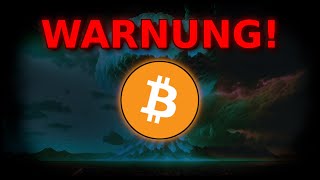 Bitcoin Kurs KORREKTUR wird kommen Chart Analyse  Preis Ziel [upl. by Aicitan105]