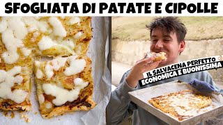 SFOGLIATA ROVESCIATA DI PATATE E CIPOLLE DIVENTERÀ IL VOSTRO SALVACENA PREFERITO  FACILISSIMA  DZ [upl. by Martens]