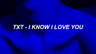 TXT 투모로우바이투게더 0X1LOVESONG I Know I Love You feat Seori Easy Lyrics [upl. by Aihsele]