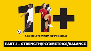 FIFA 11 Complete Warmup Program  Part 2  StrengthPlyometricsBalance [upl. by Vanderhoek595]