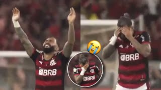 EMOCIONANTE A REAÇÃO DO GABIGOL COM O GOL DO TÍTULO DA COPA DO BRASIL [upl. by Terrill974]