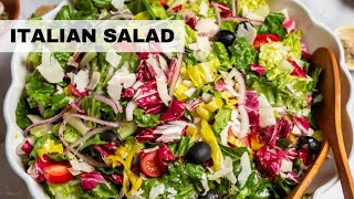 Italian Salad Recipe  Easy Salad Recipe [upl. by Ettelrahc]