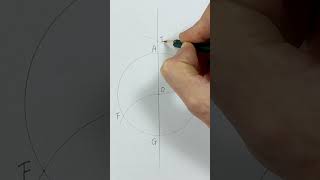 How to Draw an Pentagon with an Unscaled Ruler and Compass  Step by Step drawing pentagon [upl. by Bigford]