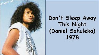 Dont Sleep Away This Night Daniel Sahuleka JOC Cover [upl. by Asiluj]