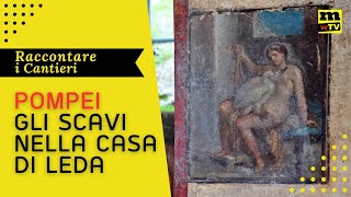 Pompei Raccontare i cantieri gli scavi nella Casa di Leda [upl. by Kiri]