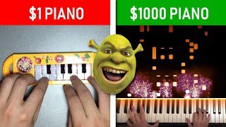 100 PIANOS in 1 SONG Special 1 Million [upl. by Ener]