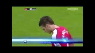 Cesc Fabregas  Solo Goal  Arsenal vs Tottenham [upl. by Sophi]