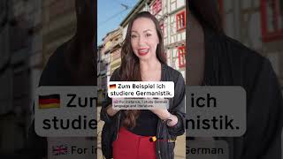 🧐LERNEN oder STUDIEREN Deutsch lernen  Grammatik  Wortschatz  learn German shorts deutsch [upl. by Aicirt]