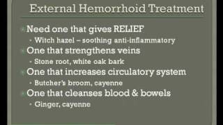 External Hemorrhoid Treatment [upl. by Gnauq643]