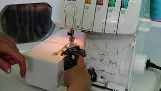 Brother 1034D Serger 15 Cleaning amp Oiling [upl. by Enyaw270]