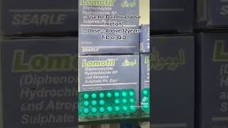 Lomotil tablets review  tablet for loose motion  diphenoxylate hcl and atropine uses amp side effect [upl. by Rother]