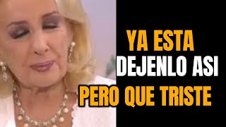 La Noticia que Desgarró a Mirtha Legrand Fuera  quotYa Está Dejemos las Cosas Como Estánquot [upl. by Hadria]