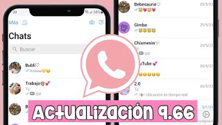 🧸Nueva ACTUALIZACION de WHATSAPP ESTILO IPHONE JUNIO 2023 🌈 ANTIBANEO 966 ✅ [upl. by Kery]