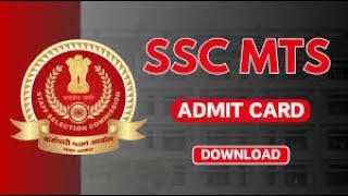 SSC MTS Admit Card 2024  SSC MTS Admit Card 2024 Kaise Download Kare  ssc admit card for cr region [upl. by Srini]