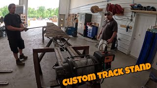 Custom shop built dozer undercarriage change station machine much needed [upl. by Down854]