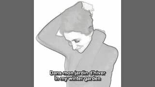 Mon jardin dhiver Stacey Kent French and English subtitles [upl. by Rasec]