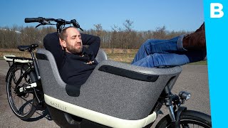 Als eerste getest de elektrische bakfiets van Gazelle [upl. by Harden]