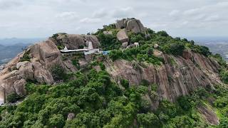 Drone view of Devarayana Durga Hills DD Hills Tumakuru Karnataka  DJI Mini 4 Pro [upl. by Corie840]