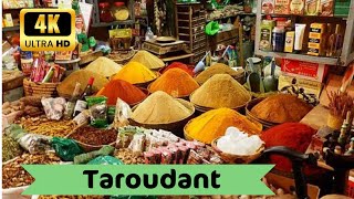 Visiting Taroudant Souk  Morocco 4K 60fps تارودانت سوق جنان الجامع [upl. by Cirted91]